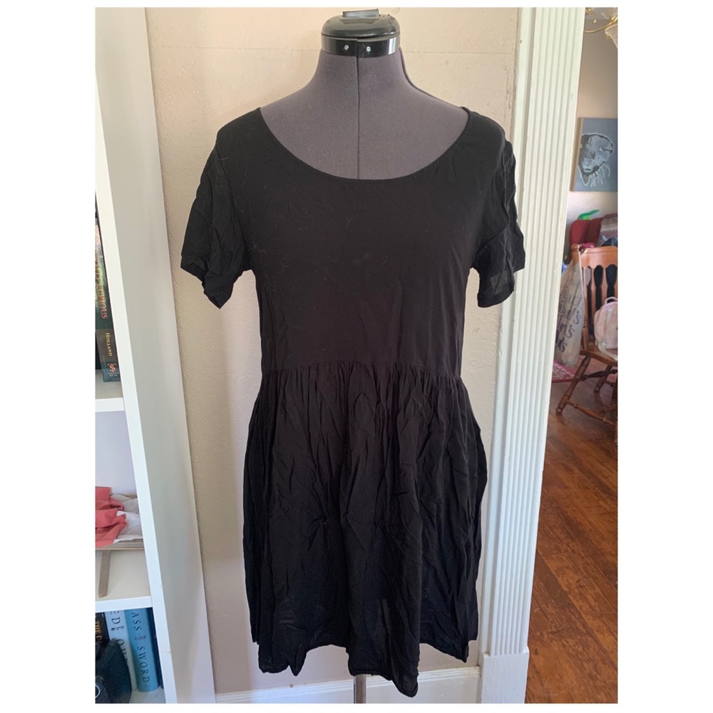 Black Flowing dress
